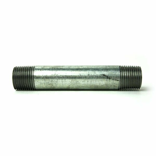 Thrifco Plumbing 3/8 Inch x 5 Inch Galvanized Steel Nipple 5219090